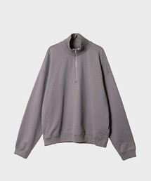 【KANEMASA PHIL.】36G Super Fine Gauge Half Zip Pullover