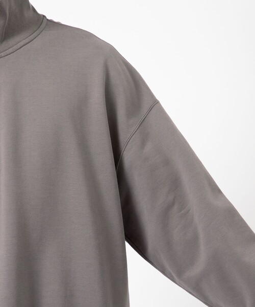 KANEMASA PHIL.（カネマサフィル）の「【KANEMASA PHIL.】36G Super Fine Gauge Half Zip Pullover（スウェット・メンズ・ダークグレー・M/L）」の7枚目の写真