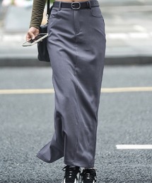 by LEGNA（バイレグナ）の「ツイルロングナロースカート（スカート）」