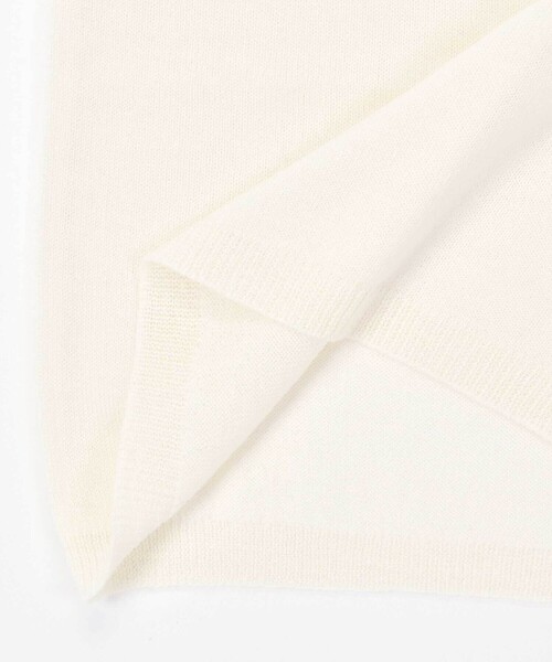 Tartine et Chocolat（タルティーヌエショコラ）の「襟パールビジュー付きセーター(100~140cm)（ニット/セーター・キッズ・オフホワイト/グレー・120cm/110cm/100cm/140cm/130cm）」の11枚目の写真