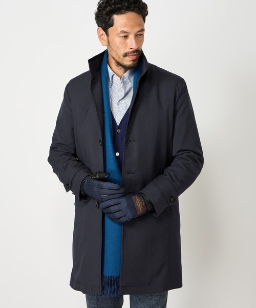 【セール】リアルレザーコンビグローブ＜スマートフォン操作可能＞（手袋）｜MEN'S BIGI（メンズビギ）