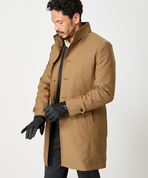 【セール】リアルレザーコンビグローブ＜スマートフォン操作可能＞（手袋）｜MEN'S BIGI（メンズビギ）