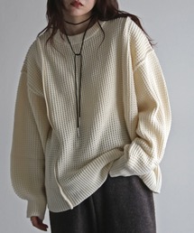 COURO | ５ＧＧワッフル編みバルキーニット(ニット/セーター)