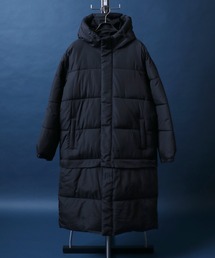 2WAY Detachable-hem Eco Down Long Jacket/別注 2ウェイ 裾脱着 中綿ダウンジャケット ダウンコート パファージャケット パデッドジャケット