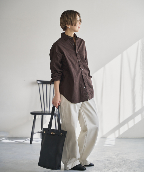 &MyuQ(アンドミューク)の「&MyuQ /アンドミューク AGLAIA TOTE(トートバッグ・レディース・ブラック/ブラウン・FREE)」の3枚目の写真