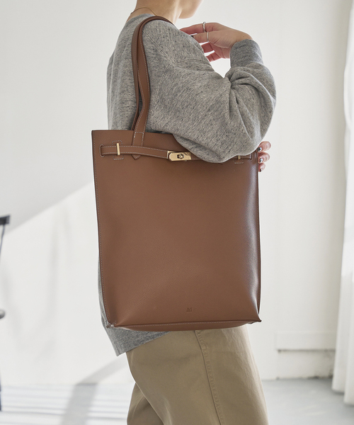 &MyuQ(アンドミューク)の「&MyuQ /アンドミューク AGLAIA TOTE(トートバッグ・レディース・ブラック/ブラウン・FREE)」の9枚目の写真