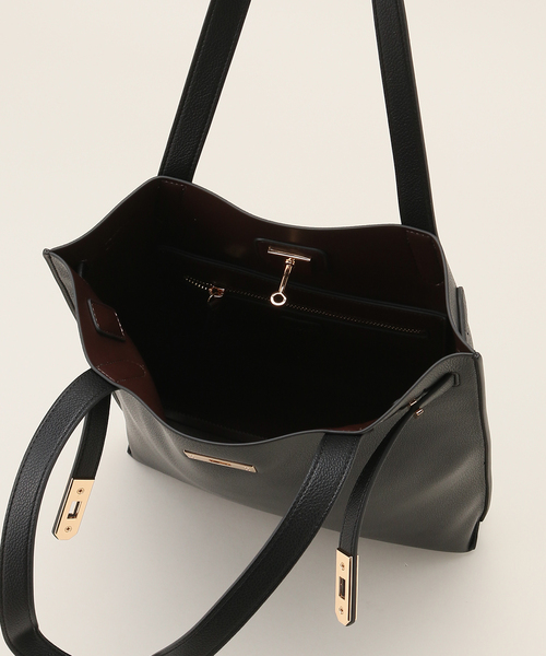 &MyuQ(アンドミューク)の「&MyuQ /アンドミューク AGLAIA TOTE(トートバッグ・レディース・ブラック/ブラウン・FREE)」の15枚目の写真