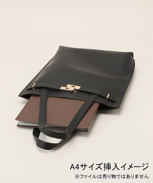 &MyuQ(アンドミューク)の「&MyuQ /アンドミューク AGLAIA TOTE(トートバッグ・レディース・ブラック/ブラウン・FREE)」の16枚目の写真