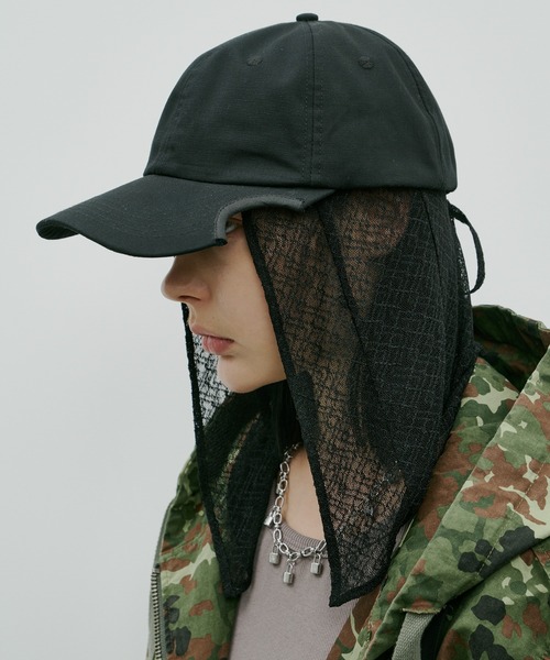 AIVER（アイバー）の「AIVER　レースサンシェード（キャップ・メンズ・シルバーグレー/ブラック・FREE）」の9枚目の写真