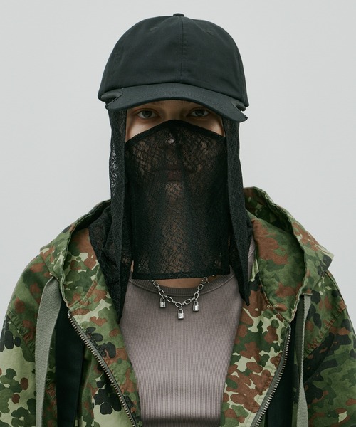 AIVER（アイバー）の「AIVER　レースサンシェード（キャップ・メンズ・シルバーグレー/ブラック・FREE）」の5枚目の写真