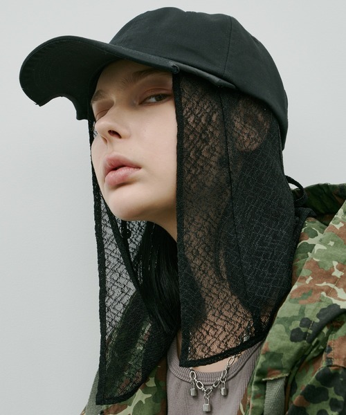 AIVER（アイバー）の「AIVER　レースサンシェード（キャップ・メンズ・シルバーグレー/ブラック・FREE）」の8枚目の写真