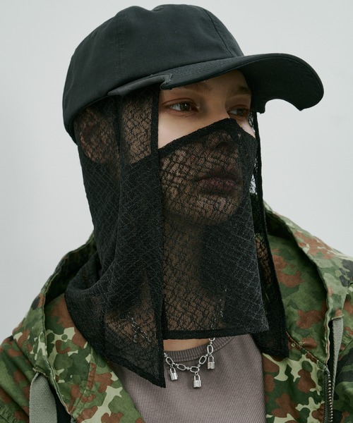 AIVER（アイバー）の「AIVER　レースサンシェード（キャップ・メンズ・シルバーグレー/ブラック・FREE）」の4枚目の写真