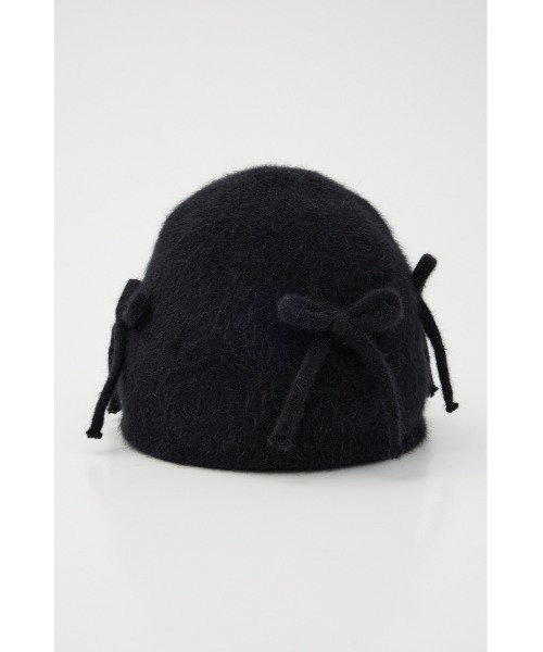 SLY(スライ)の「RIBBON SHAGGY BEANIE リボン シャギー ビーニー(ニットキャップ/ビーニー・レディース・アイボリー/ブラック・FREE)」の15枚目の写真