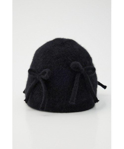 SLY(スライ)の「RIBBON SHAGGY BEANIE リボン シャギー ビーニー(ニットキャップ/ビーニー・レディース・アイボリー/ブラック・FREE)」の16枚目の写真