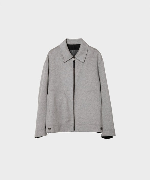 【THE TOKYO/ザトウキョウ】CASHMERE REVERSIBLE SHORT BLOUSON/カシミヤリバーシブルショートブルゾン（その他アウター）｜THE TOKYO（ザトウキョウ）