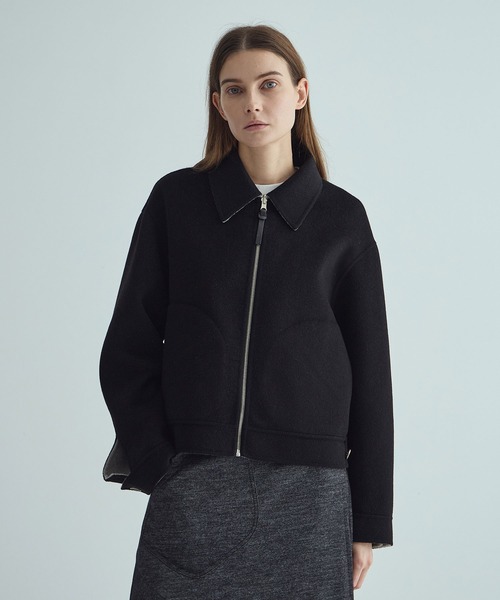 【THE TOKYO/ザトウキョウ】CASHMERE REVERSIBLE SHORT BLOUSON/カシミヤリバーシブルショートブルゾン(その他アウター)|THE TOKYO(ザトウキョウ)