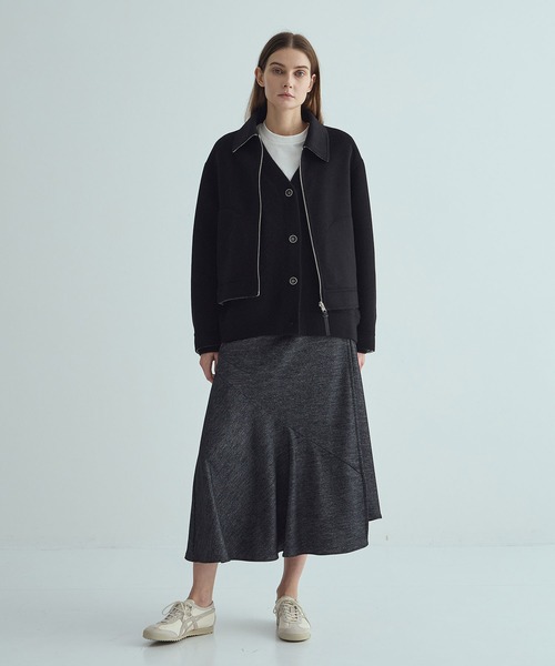 00s バナナリパブリック カシミヤ ウール ブルゾン 短丈 ショート丈 Y2K 00s バナナリパブリック カシミヤ ウール ブルゾン 短丈 ショート丈 Y2K