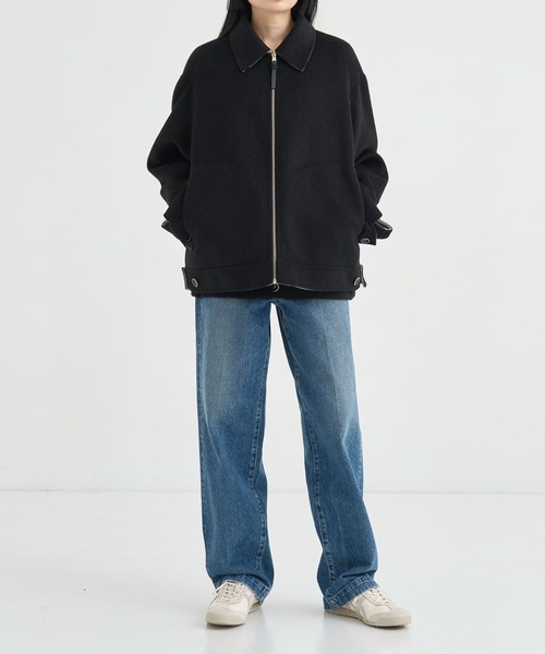 THE TOKYO/ザトウキョウ】CASHMERE REVERSIBLE SHORT BLOUSON/カシミヤ