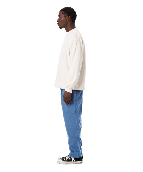 Sandinista(サンディニスタ)の「Vintage Chino Tuck Pants Overdyed / ヴィンテージ後染めチノタック入りパンツ(その他パンツ・メンズ・ブルー系その他/ホワイト系その他/ブラック系その他・LARGE/MEDIUM/SMALL)」の7枚目の写真