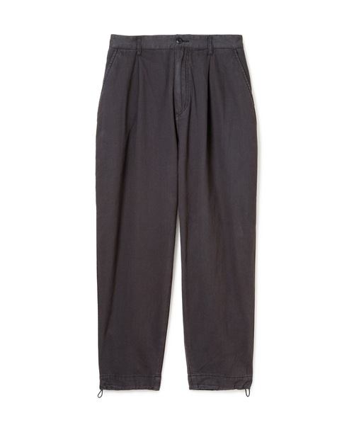 Vintage Chino Tuck Pants Overdyed / ヴィンテージ後染め