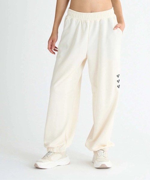 TRIPLE CHAKRA PANTS/ロキシーワンポイントロゴワイドスウェットパンツ（スウェットパンツ）｜ROXY（ロキシー）