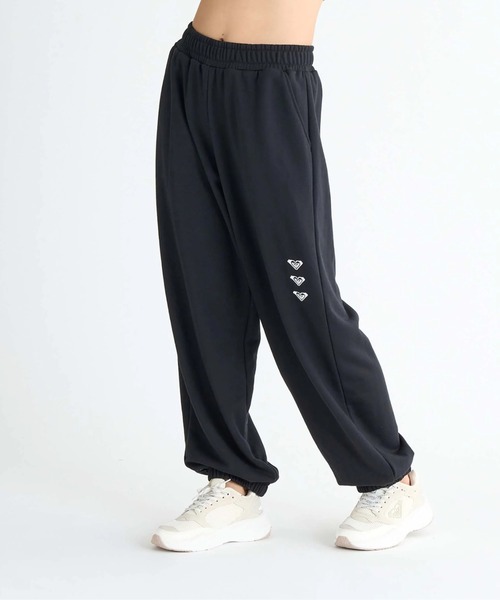 TRIPLE CHAKRA PANTS/ロキシーワンポイントロゴワイドスウェットパンツ（スウェットパンツ）｜ROXY（ロキシー）