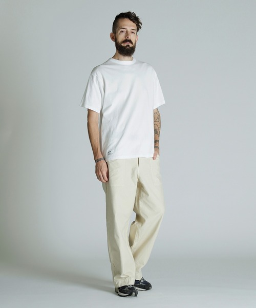 Schott(ショット)の「Schott/ショット/T-SHIRT OVAL LOGO/Tシャツ オーバルロゴ(Tシャツ/カットソー・メンズ・ブラック/ホワイト/ネイビー・2XL/XL/L/M)」の16枚目の写真