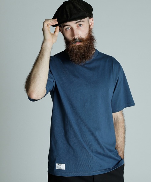 Schott(ショット)の「Schott/ショット/T-SHIRT OVAL LOGO/Tシャツ オーバルロゴ(Tシャツ/カットソー・メンズ・ブラック/ホワイト/ネイビー・2XL/XL/L/M)」の9枚目の写真
