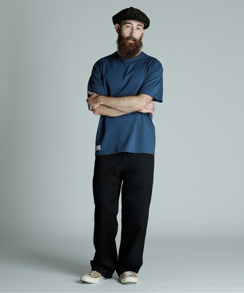 Schott(ショット)の「Schott/ショット/T-SHIRT OVAL LOGO/Tシャツ オーバルロゴ(Tシャツ/カットソー・メンズ・ブラック/ホワイト/ネイビー・2XL/XL/L/M)」の20枚目の写真