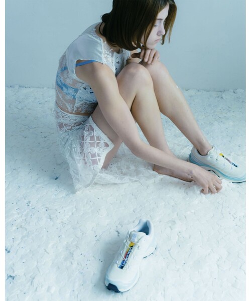 SALOMON(サロモン)の「SALOMON for Ray BEAMS / XT-6(スニーカー・レディース・オフホワイト・23.0cm/23.5cm/24.0cm/24.5cm/25.0cm)」の4枚目の写真