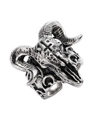 FreeZone（フリーゾーン）の「パンクレトロ羊ヘッドリング（リング）」