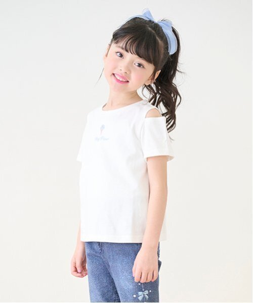 mezzo piano(メゾピアノ)の「転写レギパン(レギンス/スパッツ・キッズ・ネイビー・120cm/90cm/100cm/110cm/130cm/140cm)」の11枚目の写真