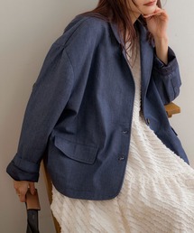 NOAHL（ノアル）の「【NOAHL】デニムライクジャケット（デニムジャケット）」