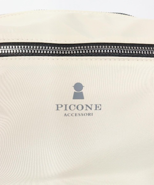 STUDIO PICONE(スタジオピッコーネ)の「ボックス型ショルダーバッグ(ショルダーバッグ・レディース・ベージュ/キャメル/ブラック/カーキ・FREE)」の10枚目の写真
