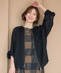 メッシュ ブルゾン