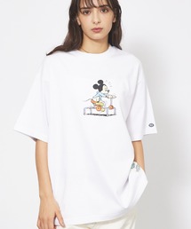【DISCUS/ディスカス】DISCUS×Disneyコラボ Tシャツ　半袖/ディズニー/コラボ/ユニセックス【WEB限定】