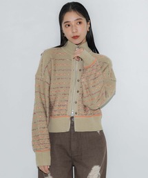 PUBLIC TOKYO（パブリックトウキョウ）の「グラデーションZIPニット（ニット/セーター）」