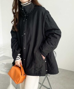 UNISEX》Lyocell Twill Chambray Prime-Over Middle Mods Coat