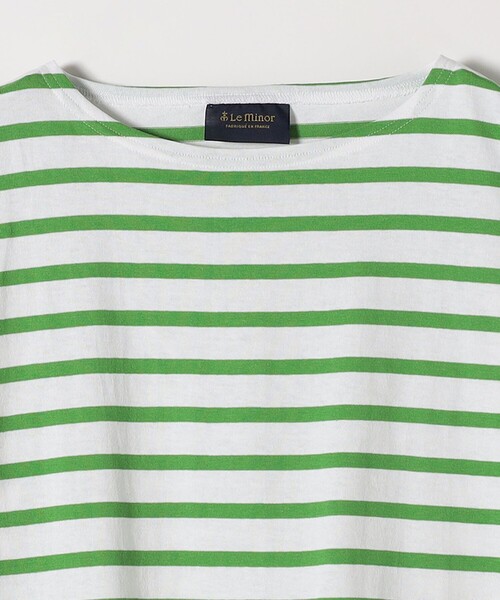 Le minor:〈洗濯機可能〉ロングスリーブ ボーダー TEE 25SS SHIPS｜Le minor:<洗濯機可能>ロングスリーブ ボーダー TEE 25SS