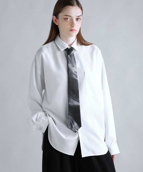 SOCCE（ソーシー）の「アソートネクタイ（ネクタイ・メンズ・ブラック系/ブラック/ブラック×ホワイト/ブルー系/ブラック×ブルー・F）」の3枚目の写真