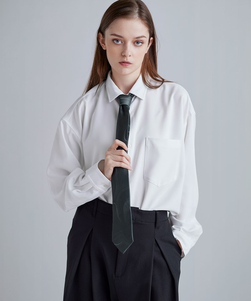 SOCCE（ソーシー）の「アソートネクタイ（ネクタイ・メンズ・ブラック系/ブラック/ブラック×ホワイト/ブルー系/ブラック×ブルー・F）」の18枚目の写真