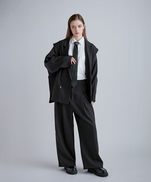 SOCCE（ソーシー）の「アソートネクタイ（ネクタイ・メンズ・ブラック系/ブラック/ブラック×ホワイト/ブルー系/ブラック×ブルー・F）」の22枚目の写真