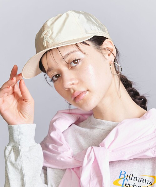 RACAL(ラカル)の「<RACAL>ベースボール キャップ(キャップ・レディース・ナチュラル/ネイビー・FREE)」の3枚目の写真