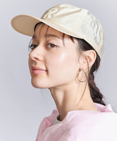 RACAL(ラカル)の「<RACAL>ベースボール キャップ(キャップ・レディース・ナチュラル/ネイビー・FREE)」の4枚目の写真