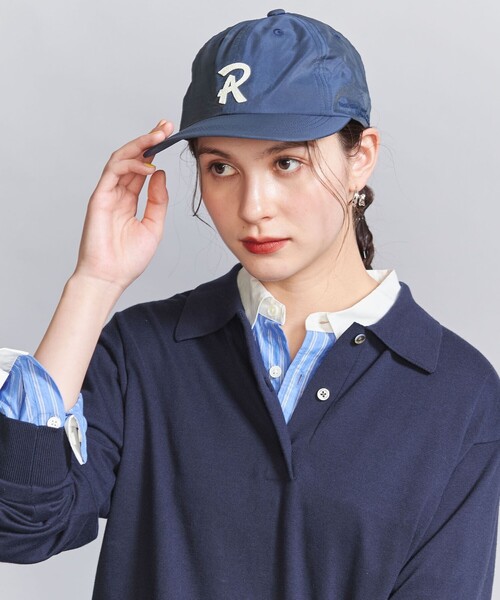 RACAL(ラカル)の「<RACAL>ベースボール キャップ(キャップ・レディース・ナチュラル/ネイビー・FREE)」の6枚目の写真
