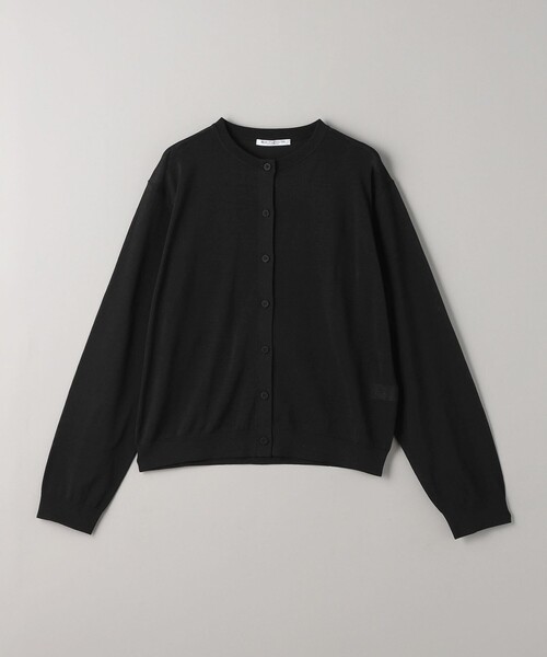 「BEAUTY&YOUTH UNITED ARROWS」 カーディガン FREE ブラック レディース BEAUTY＆YOUTH UNITED ARROWS カーディガン Vネック アゼニット