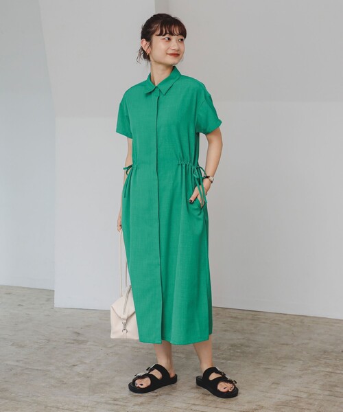 beamsのワンピース　ぼりきさん専用 MH VネックAラインワンピース - 【シサム工房 公式OnlineStore
