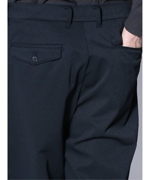 m.f.editorial（エムエフエディトリアル）の「【ストレッチ ウォッシャブル】m.f.エディトリアル メンズ circle motion JERSEY バルーンパンツ(セットアップ可能)（その他パンツ・メンズ・ブラック/ネイビー・LARGE/MEDIUM/X-LARGE）」の17枚目の写真