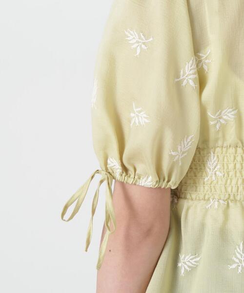 PROPORTION BODY DRESSING（プロポーションボディドレッシング）の「花柄刺繍ブラウス / 1215110311（シャツ/ブラウス・レディース・イエロー/ブラック・SMALL/MEDIUM）」の19枚目の写真
