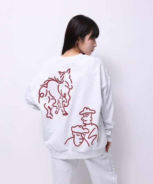 Common Noun（コモン ナウン）の「“HORSE” norahi クルースウェット 